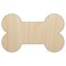 Dog Bone Unfinished Wood Shape Piece Cutout for DIY Craft Projects